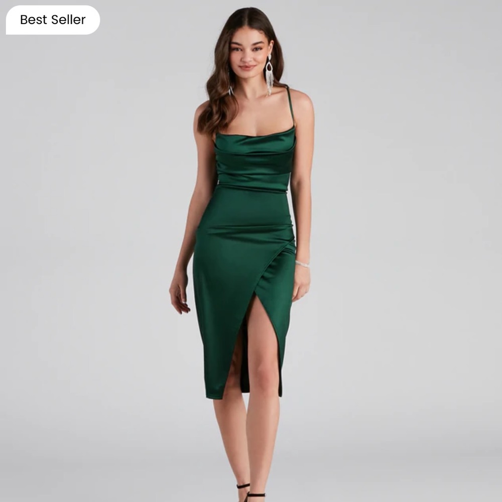 Hunter Green Windsor Dress * NEW WITH TAGS *